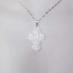 Pendant 45cm - Nevena-Silver Chain - Pendant 45cm - Laiton argenté